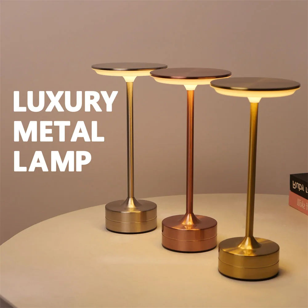 Lampe de table Tactile & Rechargeable