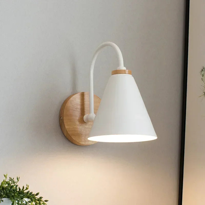 Applique murale en bois rétro | Par Simple Light