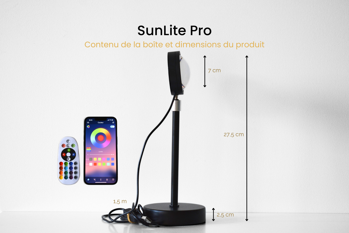 SunLite | Projecteur de Lumière Réaliste